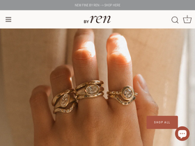 byrenjewelry.com homepage screenshot