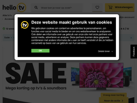 'hellotv.nl' screenshot