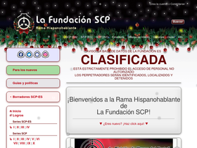 'scp-es.com' screenshot