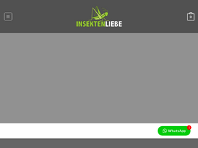 'insektenliebe.com' screenshot