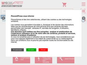'piecesxpress.com' screenshot