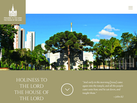 'churchofjesuschristtemples.org' screenshot