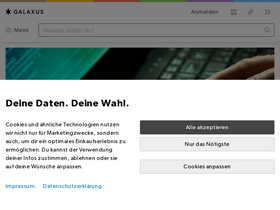 'galaxus.at' screenshot
