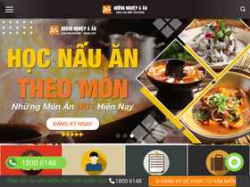 'daotaobeptruong.vn' screenshot