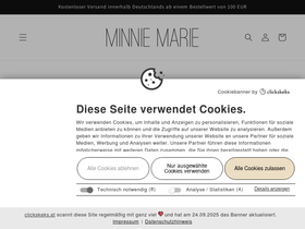 minniemarie.de homepage screenshot
