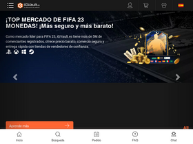 'igvault.es' screenshot