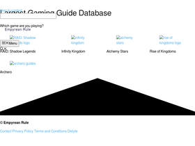 'empyreanrule.com' screenshot