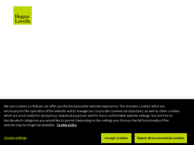 'access.hoganlovells.com' screenshot