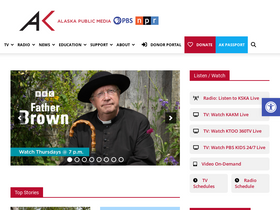 'alaskapublic.org' screenshot