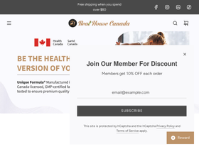 realhousecanada.com homepage screenshot