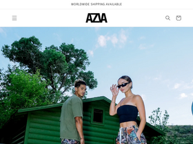 Shopazva homepage screenshot