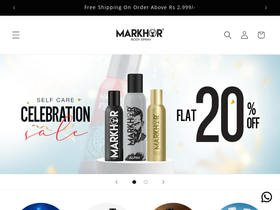 markhorclub.com homepage screenshot