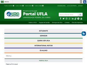 'ouvidoria.ufla.br' screenshot