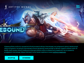 'artifexmundi.com' screenshot