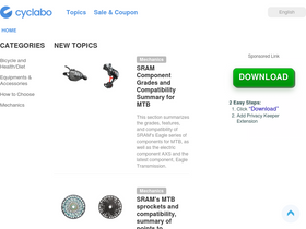 'cyclabo.com' screenshot
