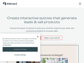 'tryinteract.com' screenshot
