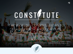 'constituteproject.org' screenshot