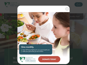 'cspinet.org' screenshot