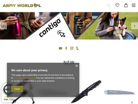 'armyworld.pl' screenshot
