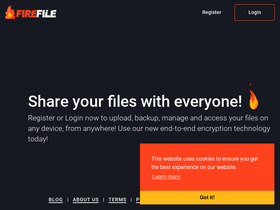 'firefile.cc' screenshot