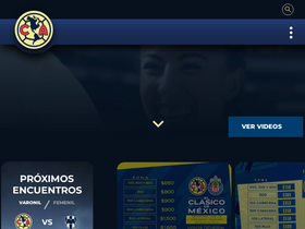 'clubamerica.com.mx' screenshot