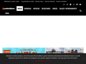 'noticiclismo.com' screenshot