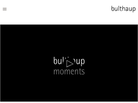 'bulthaup.com' screenshot