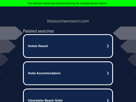 thesunriseresort.com
