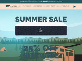 'rvmattress.com' screenshot