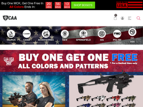 'caagearup.com' screenshot