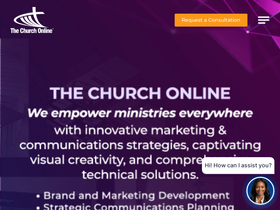 'thechurchonline.com' screenshot