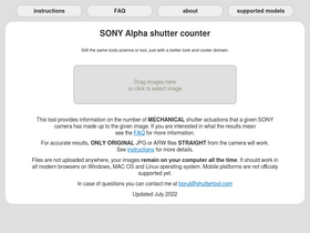 'shuttertool.com' screenshot