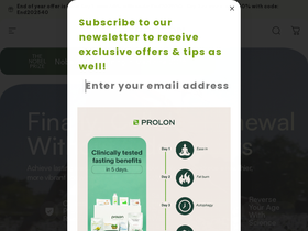 prolon.ae homepage screenshot