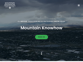 'mountainknowhow.com' screenshot