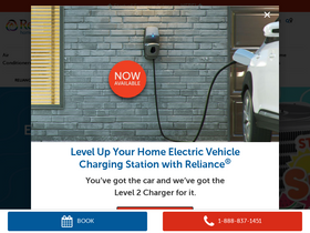 'reliancehomecomfort.com' screenshot