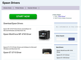 'driversepson.com' screenshot