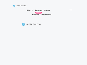 'luzzidigital.com' screenshot