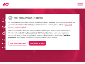 'edsystem.cz' screenshot