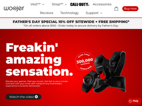 'woojer.com' screenshot