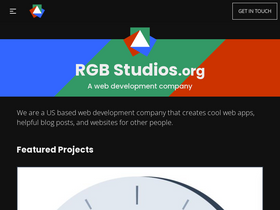 'rgbstudios.org' screenshot