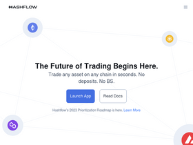 'hashflow.com' screenshot