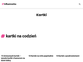 'kartki4you.pl' screenshot
