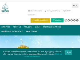 'ummetvakfi.org' screenshot