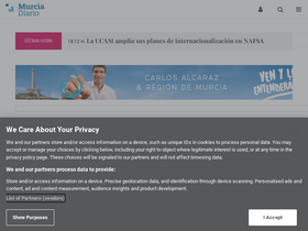 'murciadiario.com' screenshot
