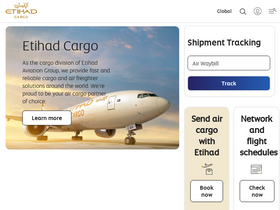 'etihadcargo.com' screenshot