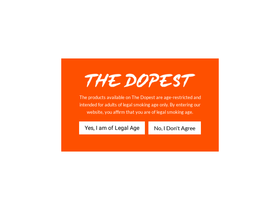 'thedopestshop.com' screenshot