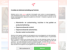 'famme.nl' screenshot