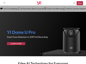 'yitechnology.com' screenshot