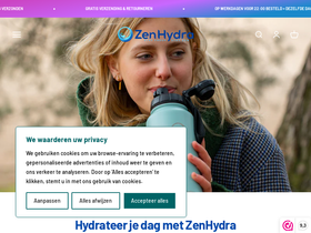 ZenHydra homepage screenshot