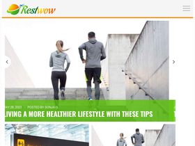 'restwow.com' screenshot